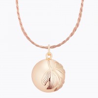GINKGO Maternity Necklace Rose Gold Plated