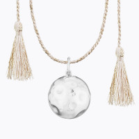 MOON Maternity Necklace on Silk