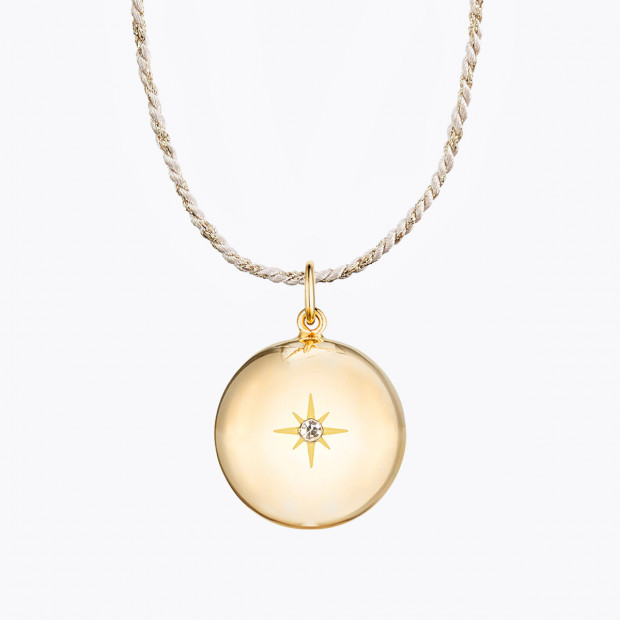  JOY Pregnancy Necklace Yellow Gold