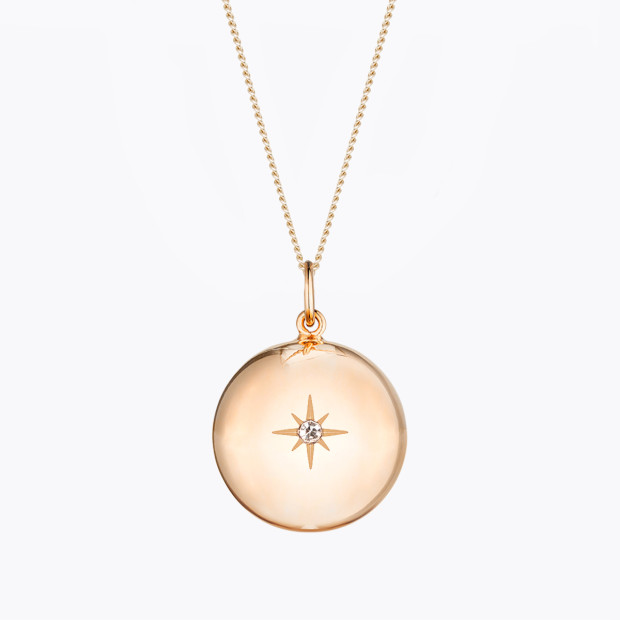  JOY Pregnancy Necklace Yellow Gold